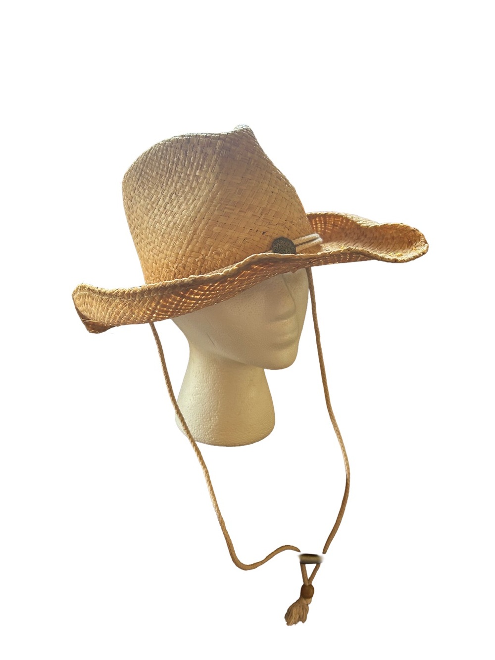 Mossimo Supply Co Natural Rafia Straw Cowboy Hat